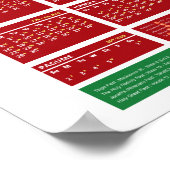 Ethiopisch-orthodoxe vastenkalender 2017 poster (Hoek)