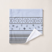 Ethiopisch Patroon  Bad Handdoek (Wasdoekje)