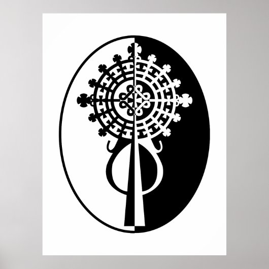 Ethiopisch processiekruis-II Poster (Voorkant)
