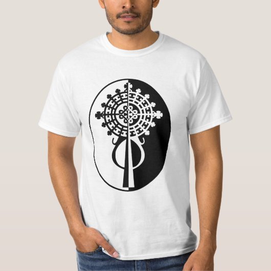 Ethiopisch processiekruis-II T-shirt (Voorkant)