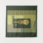 Ethiopisch processiekruis wandkleed (Voorkant (horizontaal))