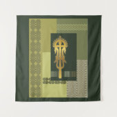 Ethiopisch processiekruis wandkleed (Voorkant)