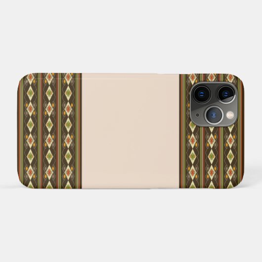 Ethiopisch Tebeb Patroon Case-Mate iPhone Case (Achterkant (horizontaal))