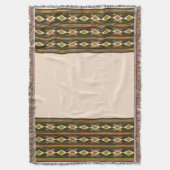 Ethiopisch Tebeb Patroon Deken (Voorkant Verticaal)