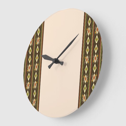 Ethiopisch Tebeb Patroon Grote Klok (Hoek)