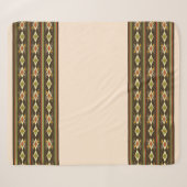 Ethiopisch Tebeb Patroon Sherpa Deken (Voorkant (horizontaal))