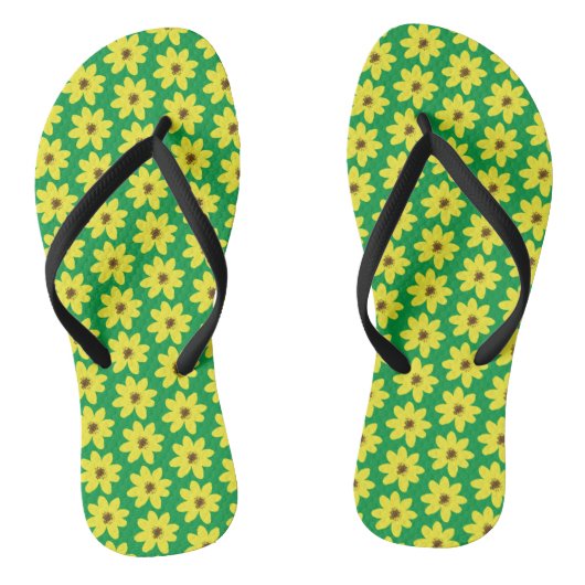 Ethiopische Adey Abeba Bloem Teenslippers (Voetbed)