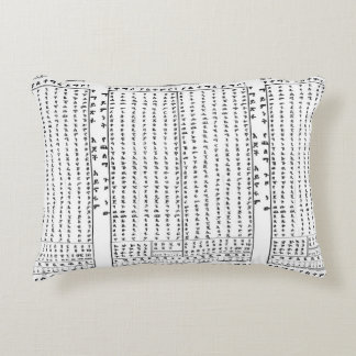 Ethiopische Amharic Alphabet Ge'ez Accent Pillow Kussen