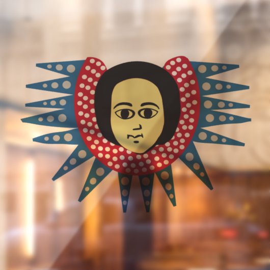 Ethiopische Angel Raamsticker (Vel 2)