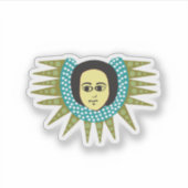 Ethiopische Angel Sticker (Voorkant)