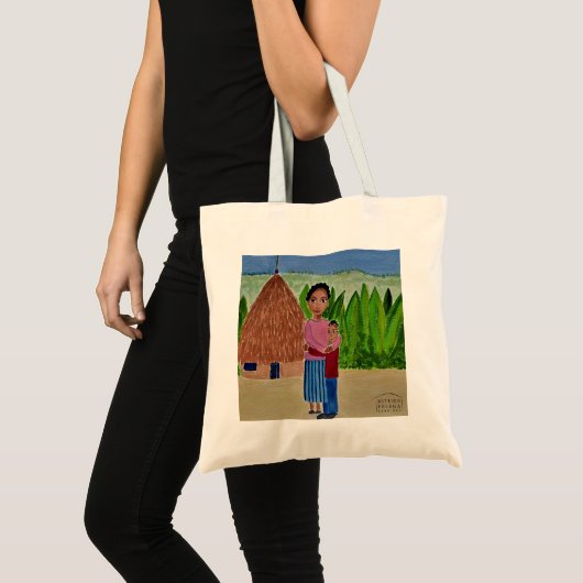 Ethiopische Art Canvas tas (Voorkant (product))