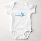Ethiopische "Baby Boy" Romper (Voorkant)
