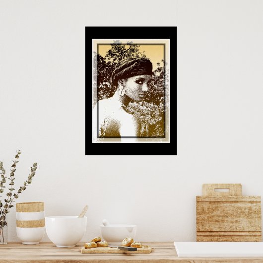 Ethiopische Beauty Poster (Keuken)