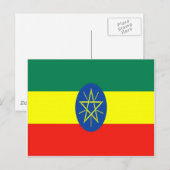 Ethiopische briefkaarten (Voorkant / Achterkant)