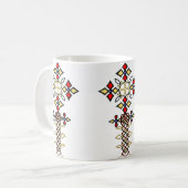 Ethiopische Cross Classic Mok (Voorkant links)
