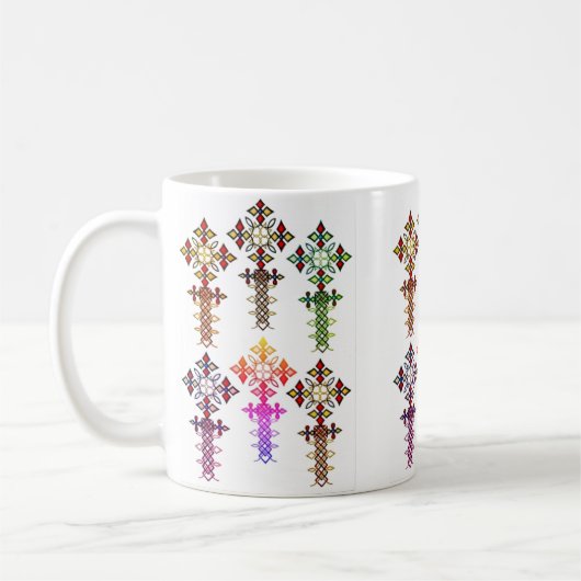 Ethiopische Cross Classic Mok (Links)