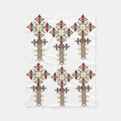 Ethiopische Cross Fleece Blanket (Voorkant)