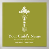 Ethiopische Cross - Herdenking Poster (Voorkant)