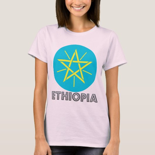 Ethiopische Emblem T-shirt (Voorkant)