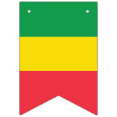 Ethiopische en Amerikaanse vlaggen naast elkaar Vlaggetjes (Derde vlag)