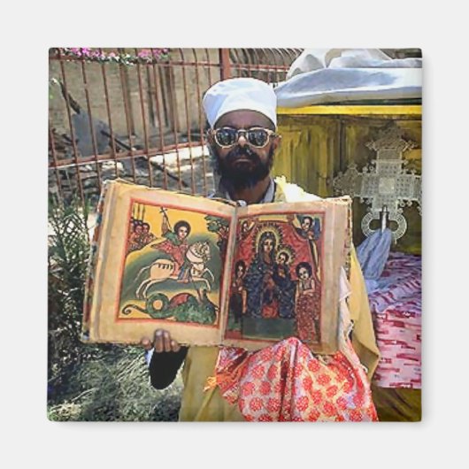 Ethiopische evangeliën magneet (Voorkant)