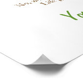 Ethiopische familie - adoptiegedicht poster (Hoek)