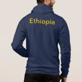 Ethiopische jas hoodie (Achterkant)