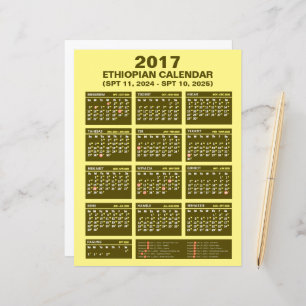 Ethiopische kalender Converter SPT 2024 tot 2025