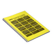 Ethiopische kalender voor 2024 en 2025 notitieboek (Rechterzijde)