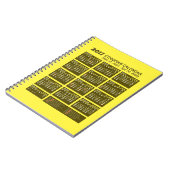 Ethiopische kalender voor 2024 en 2025 notitieboek (Linkerzijde)