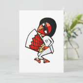 Ethiopische Kebero Kaart (Staand voorkant)