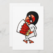 Ethiopische Kebero Kaart (Voorkant / Achterkant)