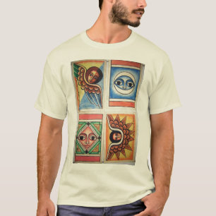Ethiopische kerkschildering - Natuurlijke T-Shirt