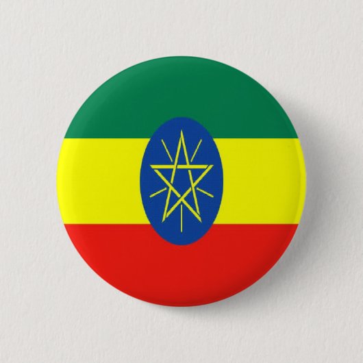 Ethiopische knoppen ronde button 5,7 cm (Voorkant)