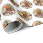 Ethiopische kookplaat Injera wat linzen Cadeaupapier (Rol Hoek)