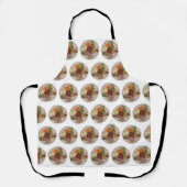 Ethiopische kookplaat Injera wat linzen Schort (Voorkant)