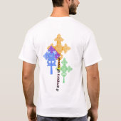 Ethiopische kruisen t-shirt (Achterkant)