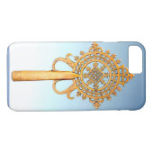 Ethiopische kruising Case-Mate iPhone case (Achterkant (Horizontaal))