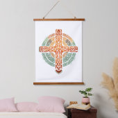 Ethiopische kruising hangend wandkleed (Slaapkamer)