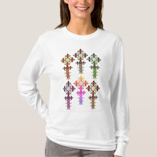 Ethiopische kruising Long Sleeve T-Shirt