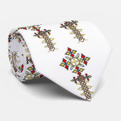 Ethiopische kruising stropdas (Opgerold)