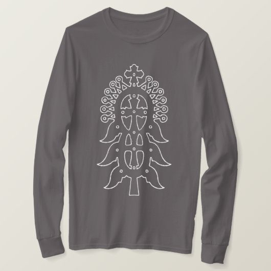 Ethiopische kruising t-shirt (Design voorkant)