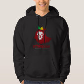 Ethiopische macht - Fleece Pullover Hoodie (Voorkant)