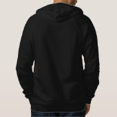 Ethiopische macht - Fleece Pullover Hoodie (Achterkant)