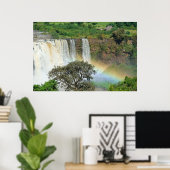 Ethiopische Nijl River Blauwe Nijl Herfsten 'Tis A Poster (Thuiskantoor)