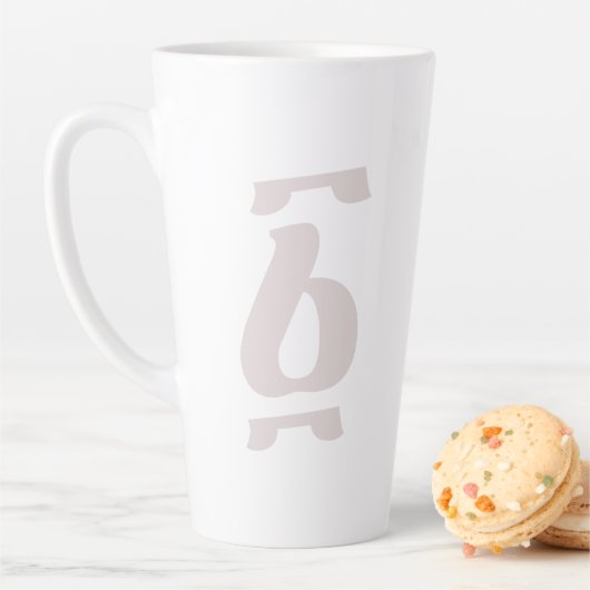 Ethiopische nummer één Ahaz Geez Latte Mok (In situ)