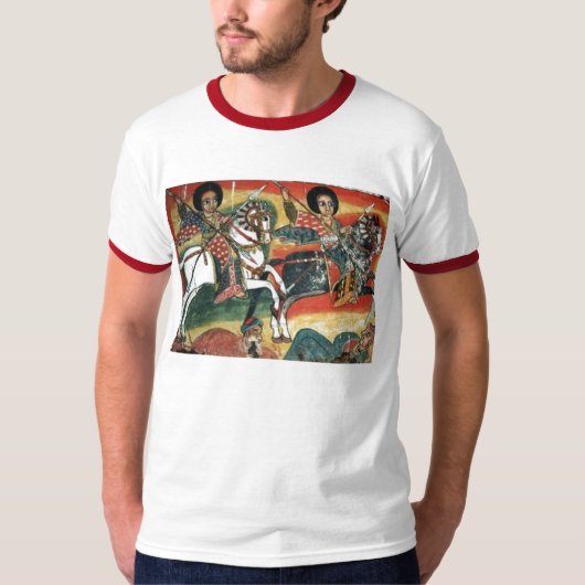 Ethiopische orthodox Tewahedo Church schilderen - T-shirt (Voorkant)