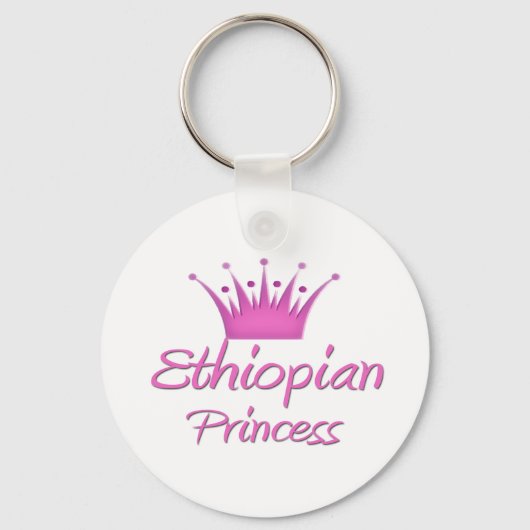 Ethiopische prinses sleutelhanger (Voorkant)