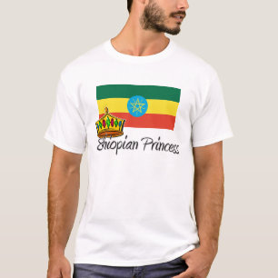Ethiopische prinses t-shirt