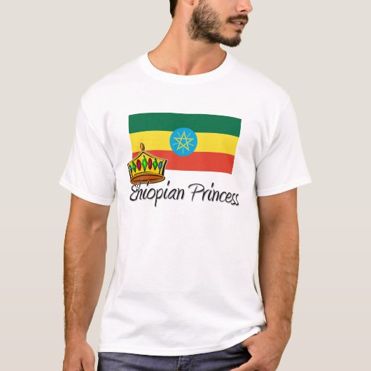 Ethiopische prinses t-shirt (Voorkant)